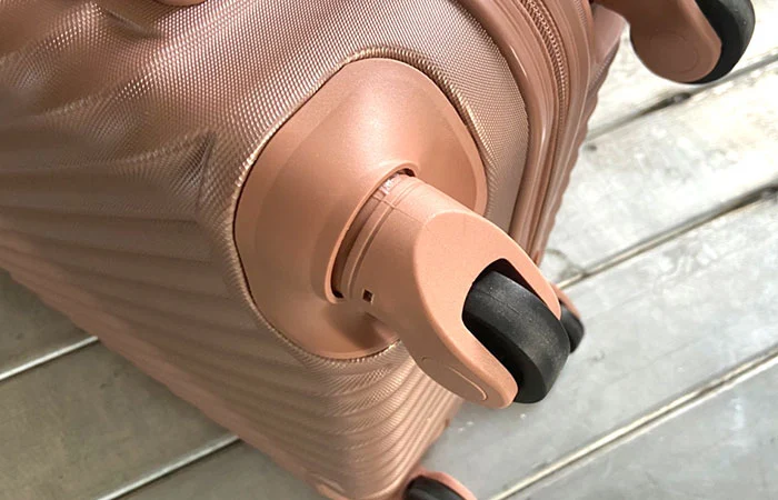 Undulating Pattern Abs Luggage